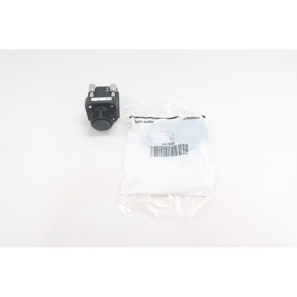 Black Pushbutton, Allen Bradley, Mfr#: 800H-AR2